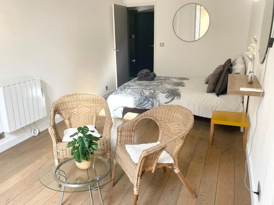 Homelivia, Vieux Nice, Appartement De Charme, Clim Balcon Bagian luar foto