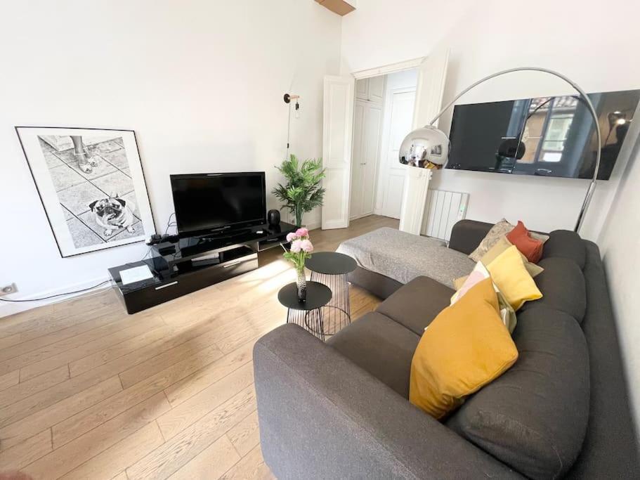 Homelivia, Vieux Nice, Appartement De Charme, Clim Balcon Bagian luar foto