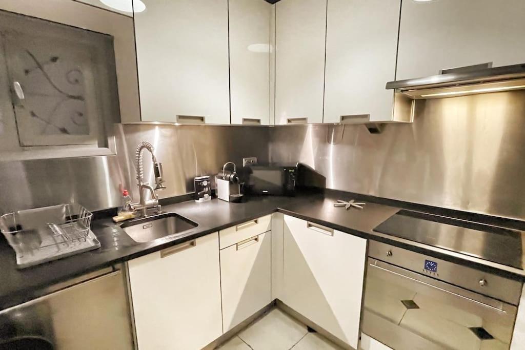 Homelivia, Vieux Nice, Appartement De Charme, Clim Balcon Bagian luar foto