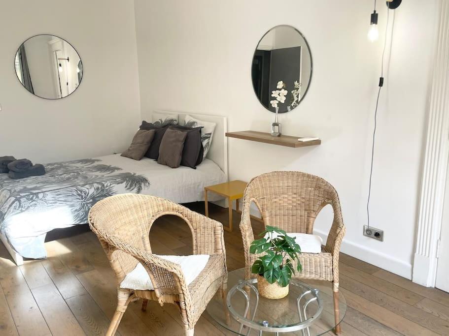 Homelivia, Vieux Nice, Appartement De Charme, Clim Balcon Bagian luar foto